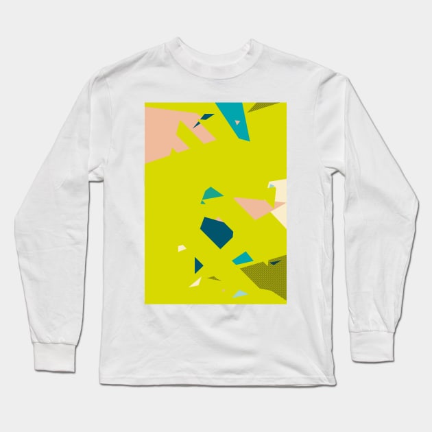 Abstract#173 Long Sleeve T-Shirt by process22